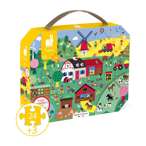 JANOD - Observation Puzzle - Farm